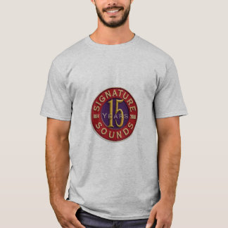 15 jaar Signature Klinkt artistiek Shirt