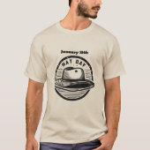 15 jan - Pet Dag T-shirt (Voorkant)