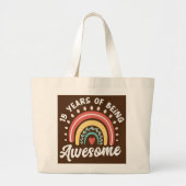 15-jarig meisje: 15e verjaardag Geweldige Grote Tote Bag (Voorkant)