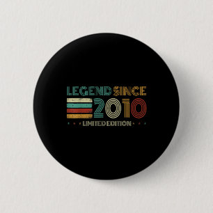 15-jarige legende sinds 2010 15e verjaardag  ronde button 5,7 cm