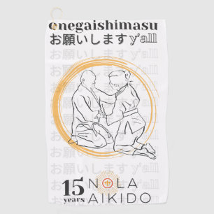 15 Jubileum golfhanddoek NOLA Aikido