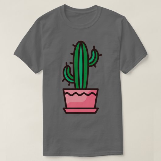 15 korting op Verkoop op Cute cactus T-shirt (Design voorkant)