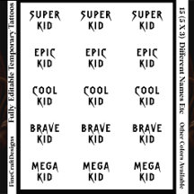 15 Leuke Trendy Bewerkbare Kinderen/Jongen/Meisje