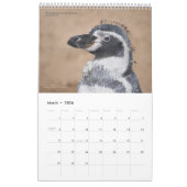 15-Maand Pinguïn Kalender met Beschrijvingen 2025 (Mar 2026)