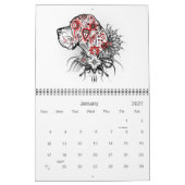 15 maanden Dog kalender (Jan 2027)
