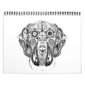 15 maanden Grote Daankalender Kalender (Hoes)