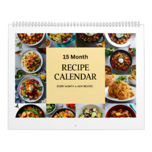 15 Maanden Recepten Kalender