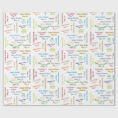 15 mei, cadeaupapier voor cadeautjes (Vlak)