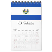 15-Mo-vlaggen van Midden-Amerika en het Caribisch Kalender (Mar 2027)