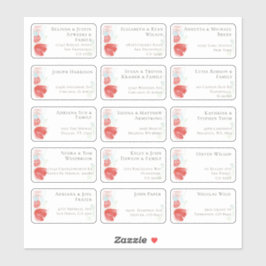 15 Naam van individuele weddenschappen Adres stick Sticker