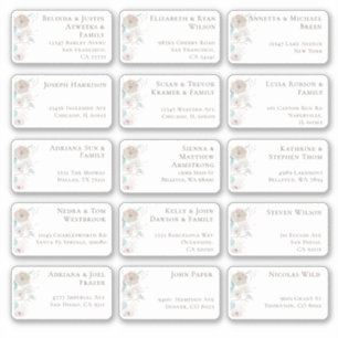 15 Naam van individuele weddenschappen Adres stick Sticker