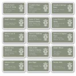 15 Naam van individuele weddenschappen Adres stick Sticker