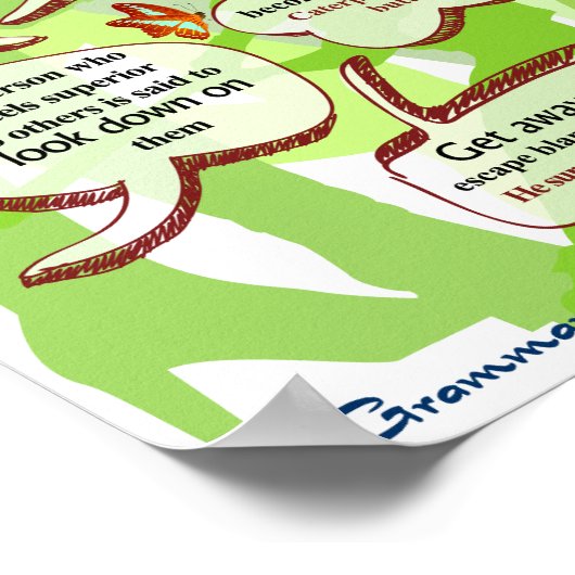 15 Nuttigste Phrasal Verbs Poster (Hoek)