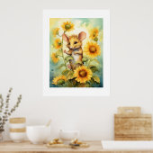 15 of 17 Zonnebloementuin Miceville Poster (Keuken)