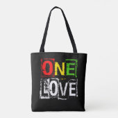 15 One Love Tote Bag (Achterkant)