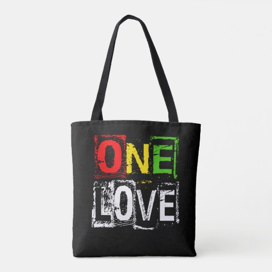 15 One Love Tote Bag (Achterkant)