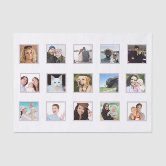 15 Ontkoppeling van fotocollage Tissuepapier (Voorkant)