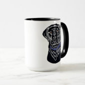 15 ounce "Good Dog" Mok (Voorkant rechts)