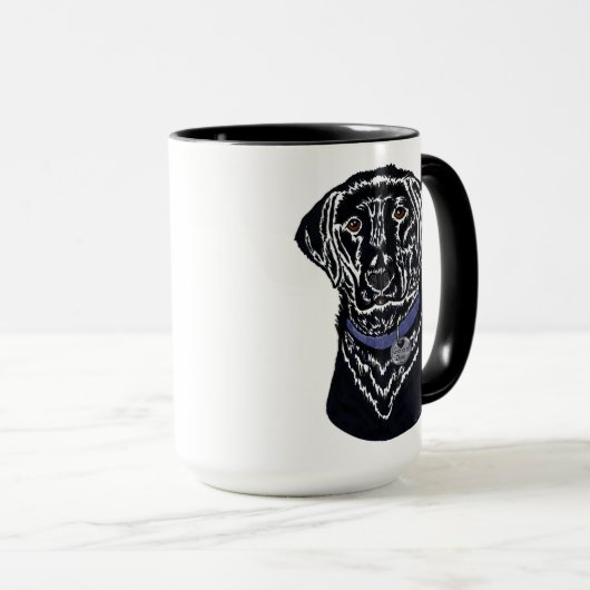 15 ounce "Good Dog" Mok (Voorkant rechts)