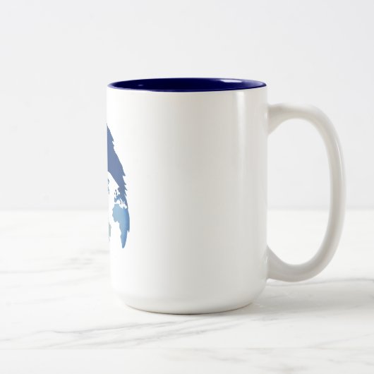 15 ounce tweetonige mok (Rechts)