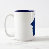 15 ounce two toned mug tweekleurige koffiemok (Links)