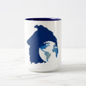 15 ounce two toned mug tweekleurige koffiemok (Center)