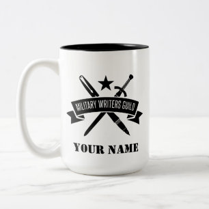 15 oz. aangepaste MWG-mok Tweekleurige Koffiemok