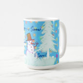 15 Oz. Coffee Hot Drinken Wintertime Koffiemok (Voorkant rechts)