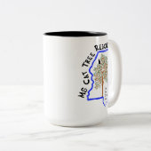 15 Oz Coffee-Mok Tweekleurige Koffiemok (Voorkant rechts)