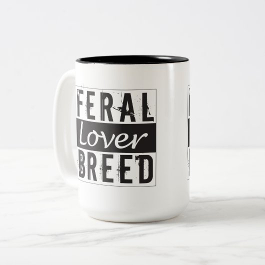 15-Oz Feral Breed Mok (Voorkant links)