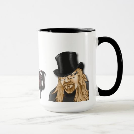 15 oz Gothic Puppet theater Coffee Mok (Rechts)