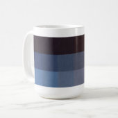 15 oz Indanthreenblauw x Cadmiumrood mok (Voorkant links)