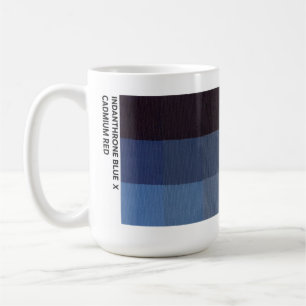 15 oz Indanthreenblauw x Cadmiumrood mok