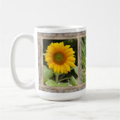 15 oz. Koffie-Mok met zonnebloemen Koffiemok (Links)