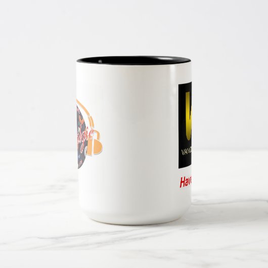 15 oz. koffie-Mok Tweekleurige Koffiemok (Center)