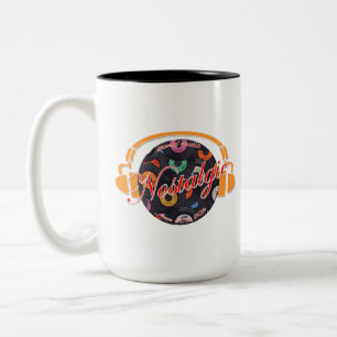 15 oz. koffie-Mok Tweekleurige Koffiemok