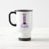 15 oz Lavendel Paarse Monogrammed Koffiereis Reisbeker (Links)