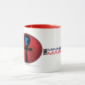 15 oz Minnesota Martian Mok, rood Mok (Midden)