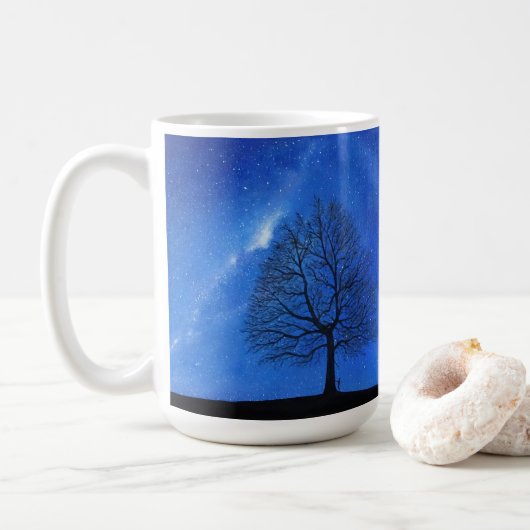 15 oz mok - "De Hemel Verkondigt" (Met donut)
