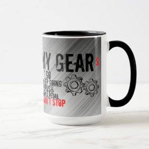 15 oz Mok, "MIJN VISTUIG" Mok