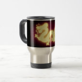 15 oz Reizen/pendelaar Mok CHINEES DRAGON (Voorkant links)