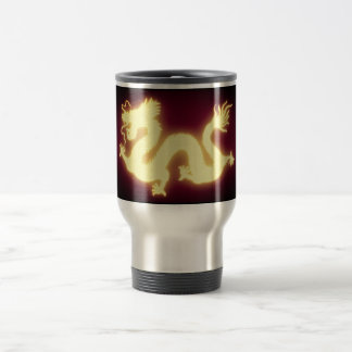 15 oz Reizen/pendelaar Mok CHINEES DRAGON