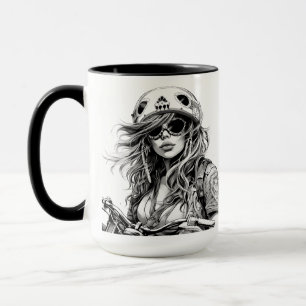 15 oz “Waar de weg eindigt, begin ik” koffiemok Mok