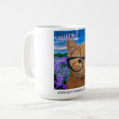 15 oz witte mok, beter vragen Nana Koffiemok (Voorkant links)