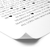 15 Redenen Waarom Ik Van Jou Houd Fotocollage Post Poster (Hoek)