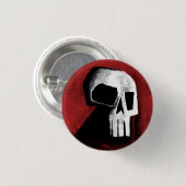 15-Rood Ronde Button 3,2 Cm (Voorkant /achterkant)