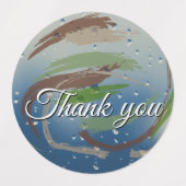 15-set Earthy Green, Brown & Beige Brushstrokes Labels (Design 1)