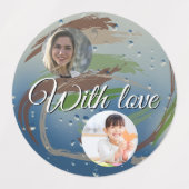 15-set Green, Brown & Beige Earthy Brushstrokes Labels (Design 1)