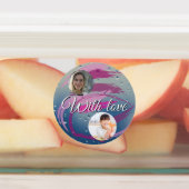 15-set Photo Fuchsia & Soft Pink Brushstrokes Labels (Aangebracht)