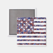15 Star Vs Vlag Magneet (Voorkant / Achterkant)